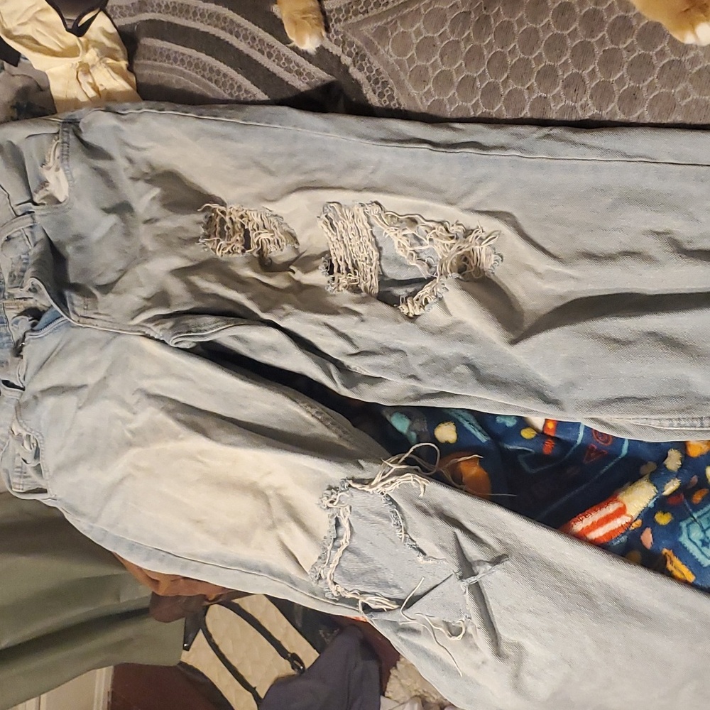 13/31W jeans wide leg